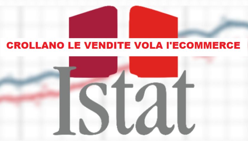 Ad Aprile crollano le vendite al dettaglio. Vola il commercio elettronico