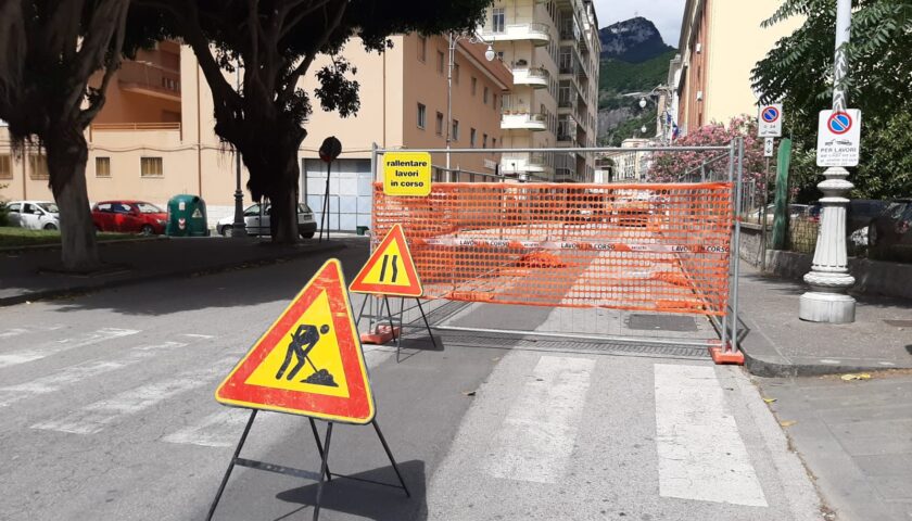 Lavori in via Porto, ecco il dispositivo di traffico