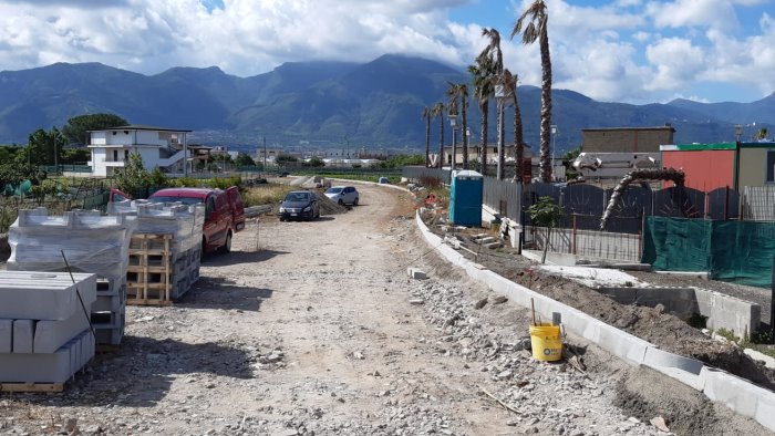 Riprendono i lavori per il ponte Rio Sguazzatoio tra Angri e San Marzano