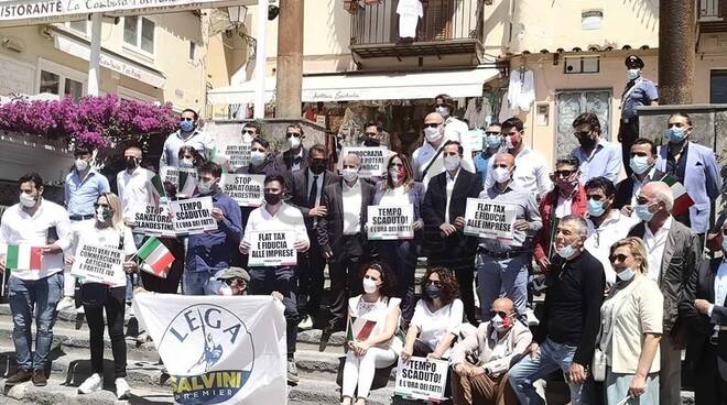 I salernitani della Lega Salvini Premier si incontrano a Positano