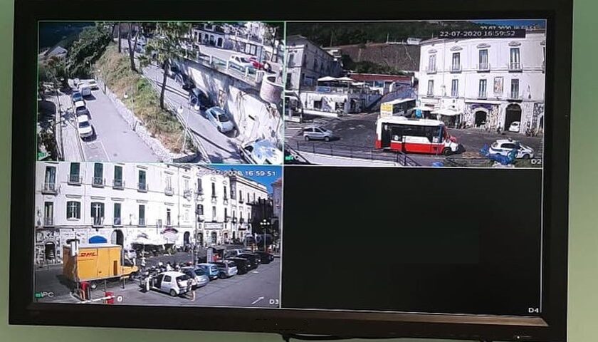 Vietri sul mare. Estate in sicurezza con il nuovo sistema di telecamere