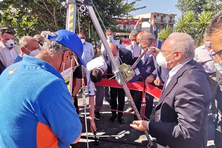 Grande intervento di riqualificazione ambientale e di risanamento del fiume Sarno.