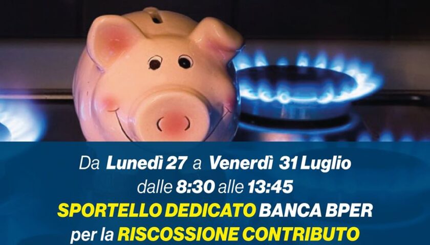 Angri. Riscossione del Bonus Gas