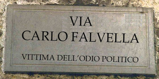 Gioventù Nazionale/Fratelli d’Italia domani ricorda Carlo Falvella, ucciso 48 anni fa in via Velia