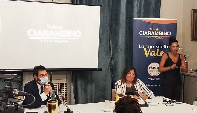 Salerno, Ciarambino si presenta: “Lavoreremo per occupare veramente 50mila campani nella pubblica amministrazione”