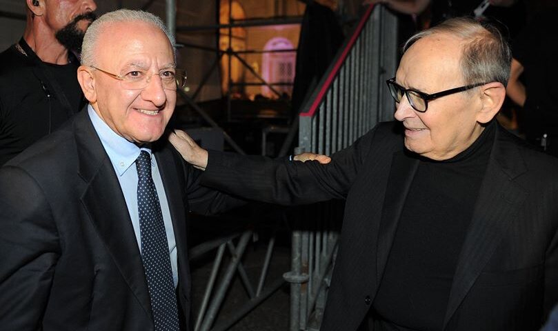 Addio a Morricone, De Luca: “La sua musica è stata la colonna sonora della nostra vita”