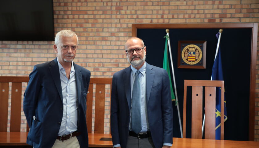 Il Procuratore Capo di Salerno Giuseppe Borrelli in visita all’Università di Salerno