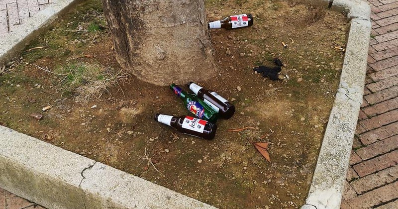 Parchi e strade di Pellezzano come pattumiere, appello al decoro del sindaco Morra