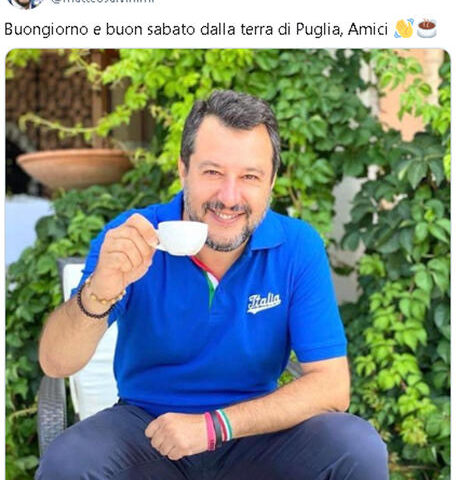 Salvini dalla Puglia: “Il Sud è stato tradito, con la Lega c’è una speranza”