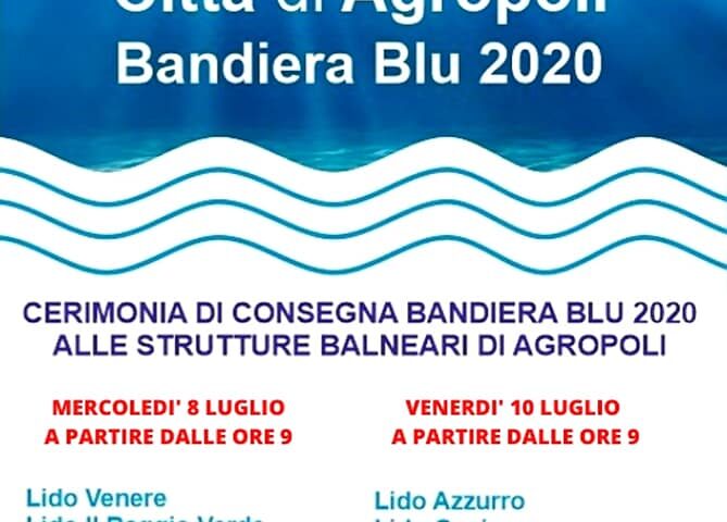 Agropoli – il munucipio si illumina di blu