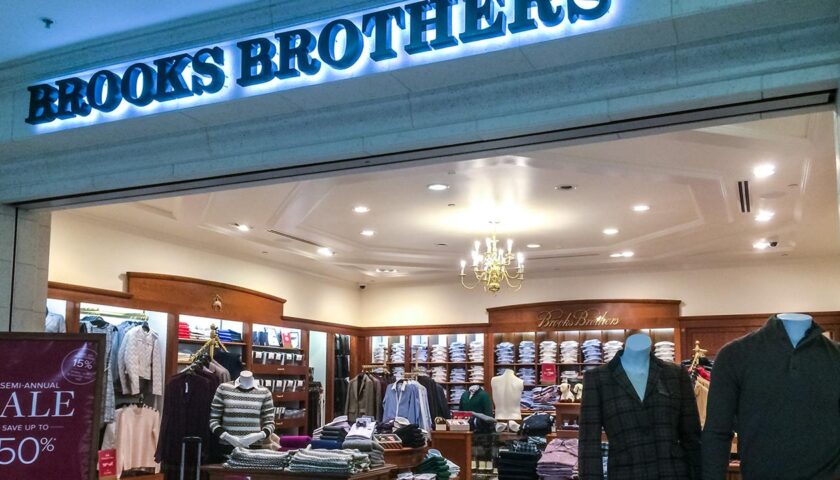 Brooks Brothers verso la bancarotta, addio allo storico brand guidato da Del Vecchio
