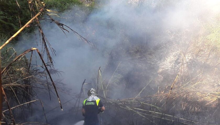 Incendio a Capezzano – multato un contadino del posto