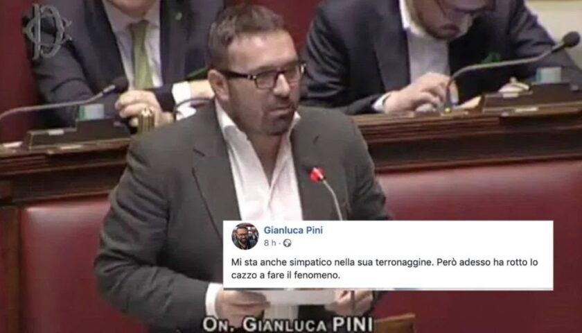 Ex deputato leghista insulta De Luca: “Simpatico nella sua terronaggine ma ora ha rotto”