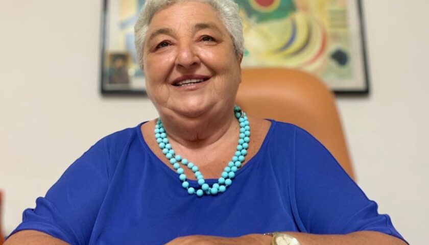 La storica pasionaria del sindacato Lucia Pagano candidata con il Governatore De Luca