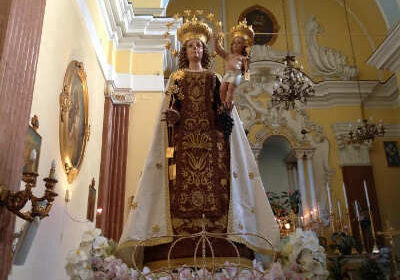Salerno in festa per la Madonna del Carmine Salerno in festa per la Madonna del Carmine