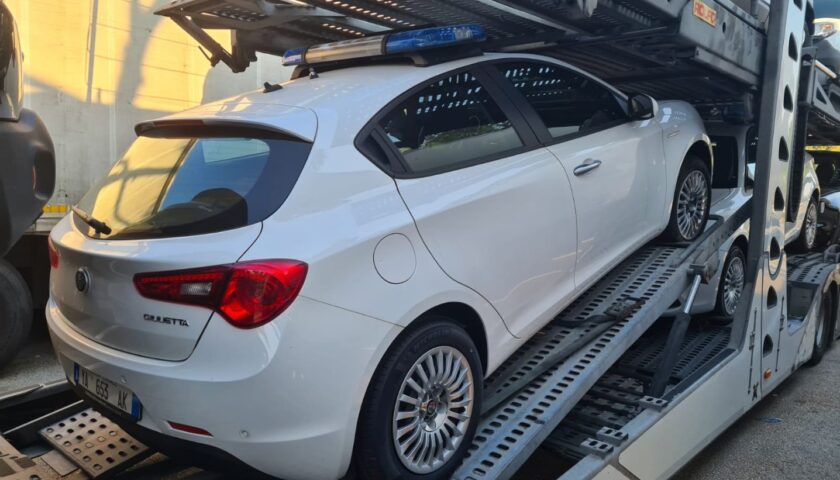 DOMANI CONSEGNA DI DUE NUOVE AUTOVETTURE IN DOTAZIONE ALLA POLIZIA MUNICIPALE DI PELLEZZANO