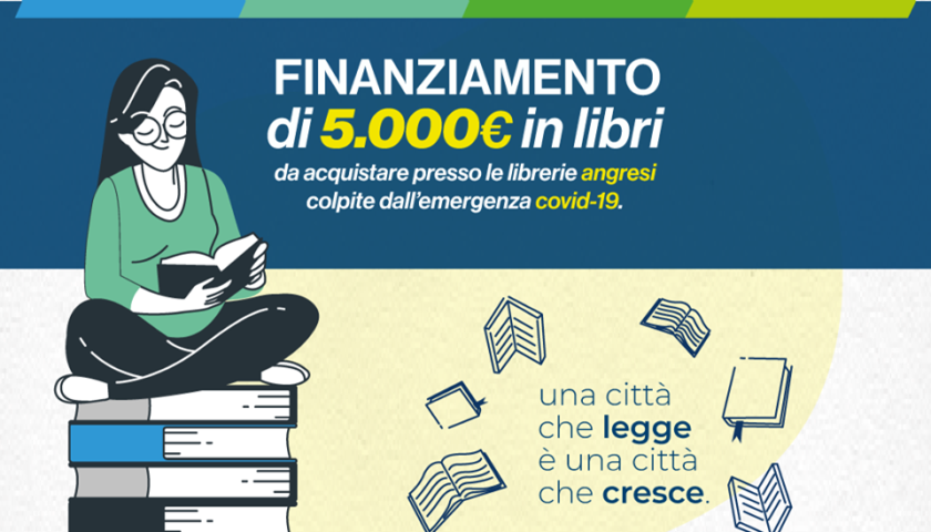 Angri – ottenuti 5.000 euro di contributi per l’acquisto di libri per la città