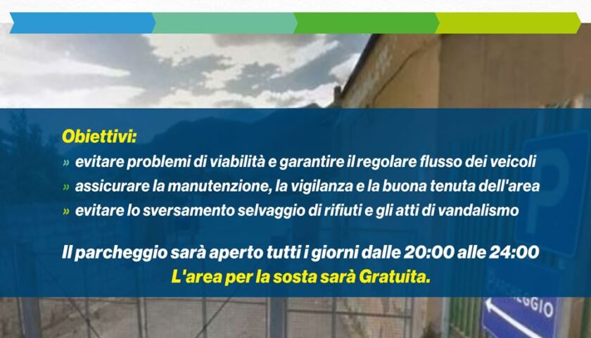 Angri – PARCHEGGIO CONFISCATO ALLA CAMORRA