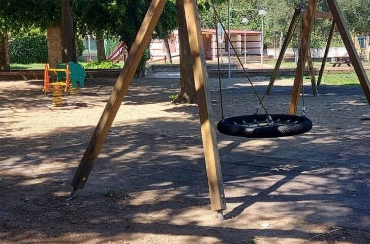 Baronissi – pavimentazione in sicurezza al parco giochi Olimpia