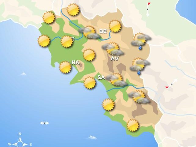 Meteo domani, in Campania mattina cielo sereno. Peggioramento nel pomeriggio