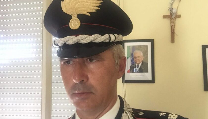 Il comandante dei carabinieri di Mercato San Severino Alessandro Cisternino promosso a Tenente Colonnello