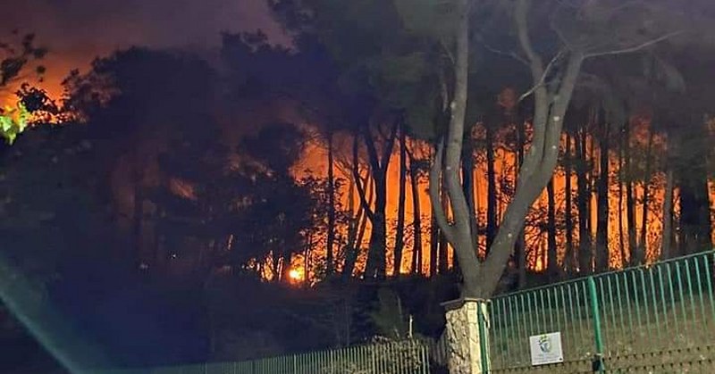 Ancora incendi a Sarno, bruciano il “Voscone” e” Torregatto”