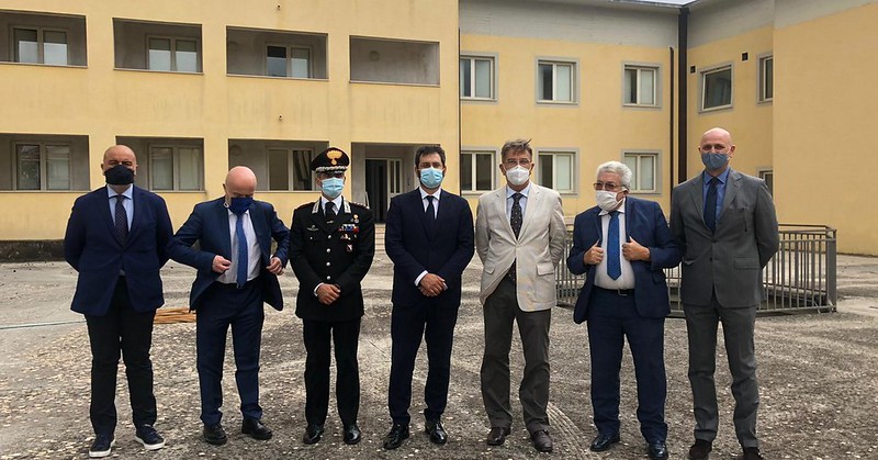 Il sottosegretario Tofalo alla conferenza di servizi sulla nuova Caserma Carabinieri a Vallo della Lucania