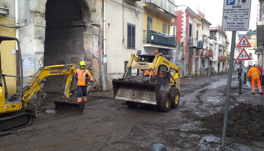 MALTEMPO A SARNO , IN ARRIVO I PRIMI FONDI DALLA REGIONE