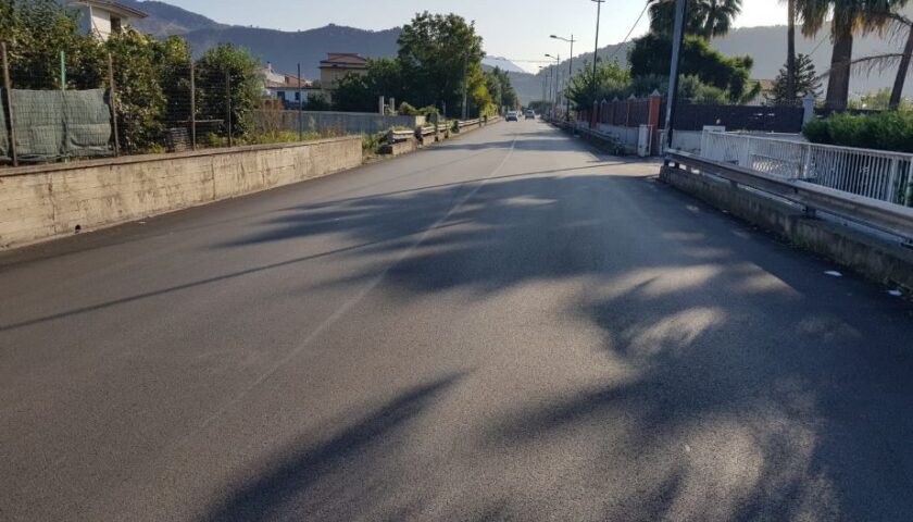 Strade, a Sapri e Montano Antilia consegna lavori di messa in sicurezza