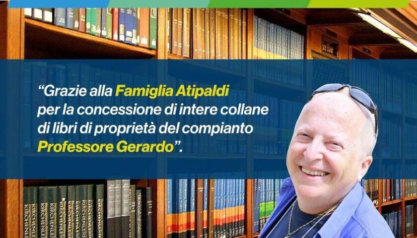 ANGRI CITTÀ CHE LEGGE: LA DONAZIONE DI LIBRI DELLA FAMIGLIA ATIPALDI PER LA CITTÀ DI ANGRI