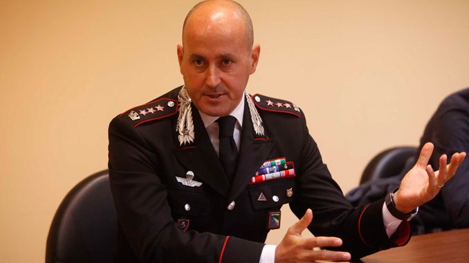 L’ex comandante dei carabinieri di Nocera Inferiore Massimo Cagnazzo lascia il comando provinciale di Avellino