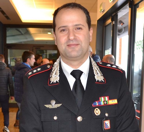 Sala Consilina, Cristinziano nuovo comandante dei carabinieri. Acquaviva va a Castel Gandolfo