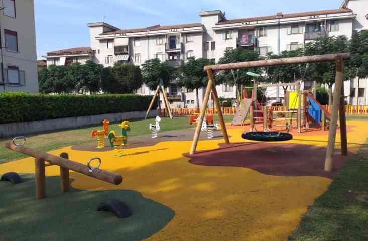 A Baronissi inaugurato il parco giochi “Topolino”