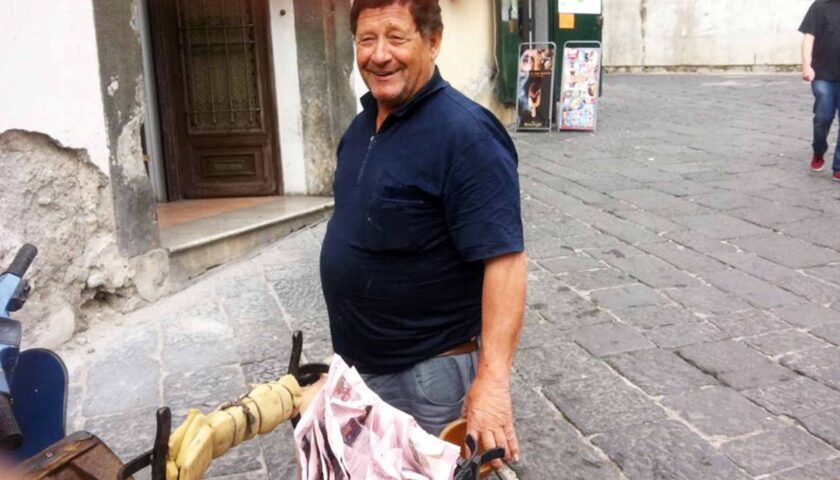 Lutto nel centro storico di Salerno, muore Giggino Ianniello