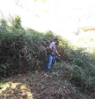 Pellezzano, operai al lavoro per ripulire località Grotte