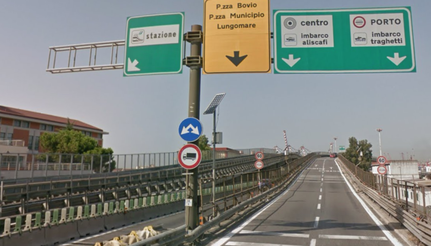 A3 NAPOLI-POMPEI-SALERNO: CHIUSA PER UN’ORA L’USCITA DELLO SVINCOLO DI NAPOLI VIA MARINA PER CHI VIENE DA SALERNO