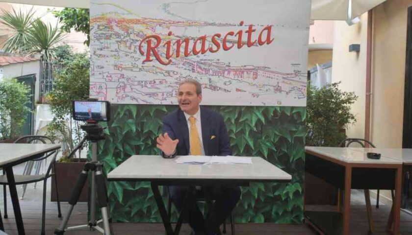 La “Rinascita” di Michele Sarno candidato a sindaco di Salerno: “Voglio portare la città ai fasti di 10 anni fa”