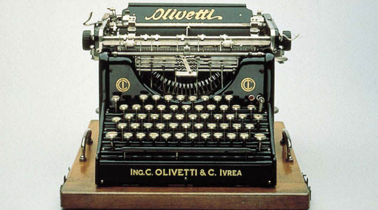 Accadde oggi: il 29 ottobre 1908 nasce la Olivetti, la prima macchina da scrivere italiana