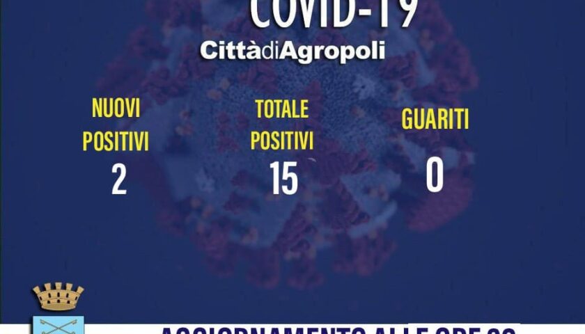 Agropoli – due nuovi positivi al coronavirus