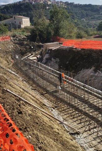 Fondovalle Sele, proseguono i lavori di realizzazione del nuovo svincolo di Contursi Terme
