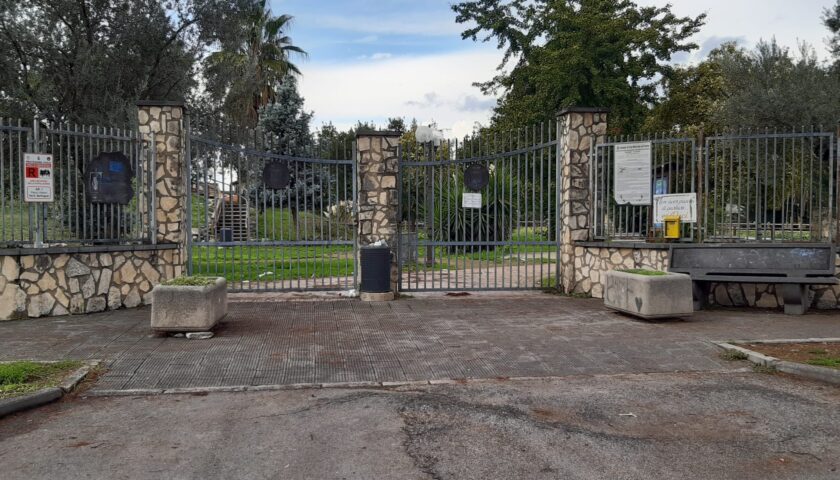 San Marzano, parco urbano chiuso da settembre : chiesta trasparenza
