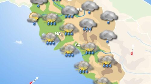 Meteo domani, in Campania nuvole in transito per tutta la giornata