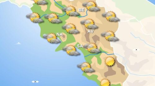 Meteo domani, in Campania cieli sereni o poco nuvolosi