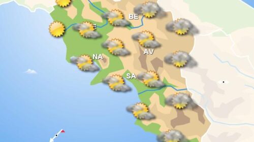 Meteo domani, in Campania sole e pioggia nelle zone interne