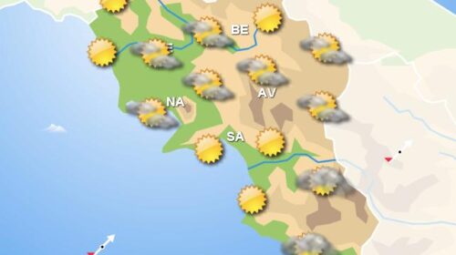 Meteo domani, in Campania cieli sereni o poco nuvolosi Meteo domani, in Campania cieli sereni o poco nuvolosi