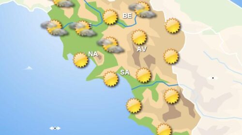 Meteo domani, in Campania cieli sereni o poco nuvolosi Meteo domani, in Campania cieli sereni o poco nuvolosi