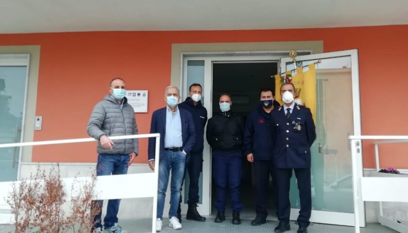 LA POLIZIA MUNICIPALE DI ROCCAPIEMONTE DA OGGI NELLA NUOVA SEDE DI VIA ROMA