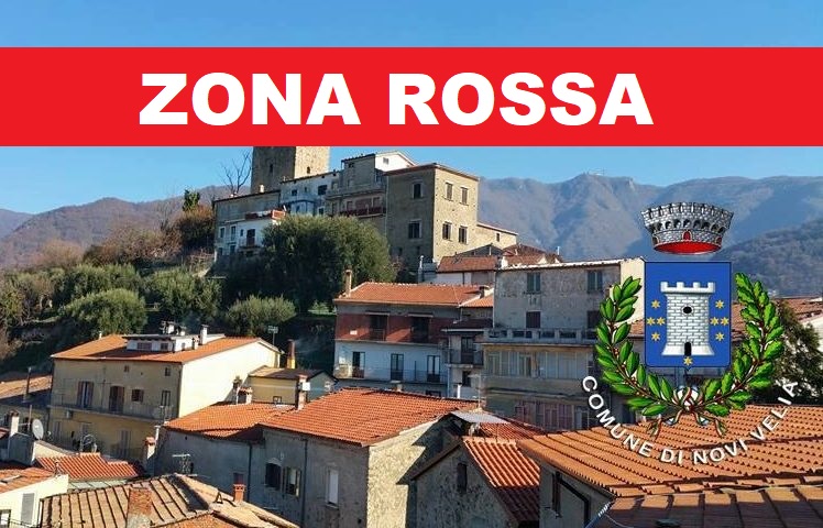 Novi Velia da domani è Zona Rossa