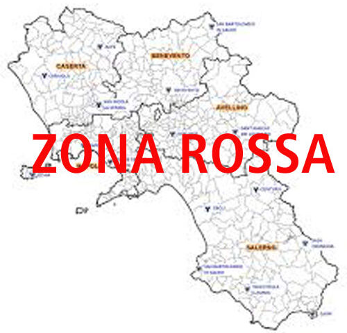 Ora è ufficiale, Campania in zona rossa