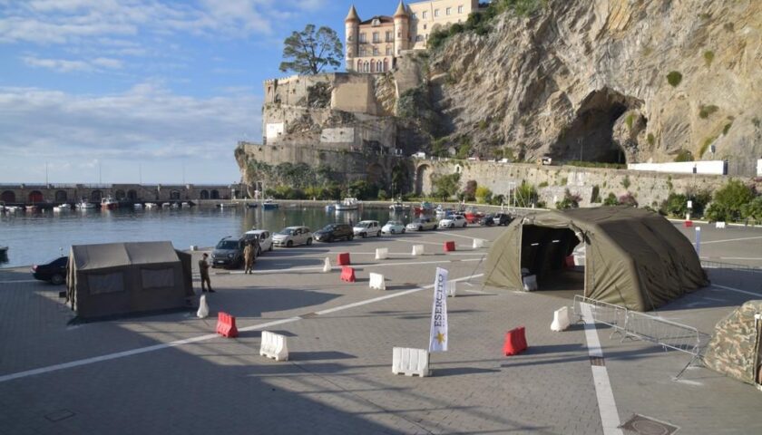 Covid, Drive Through della Difesa a Maiori